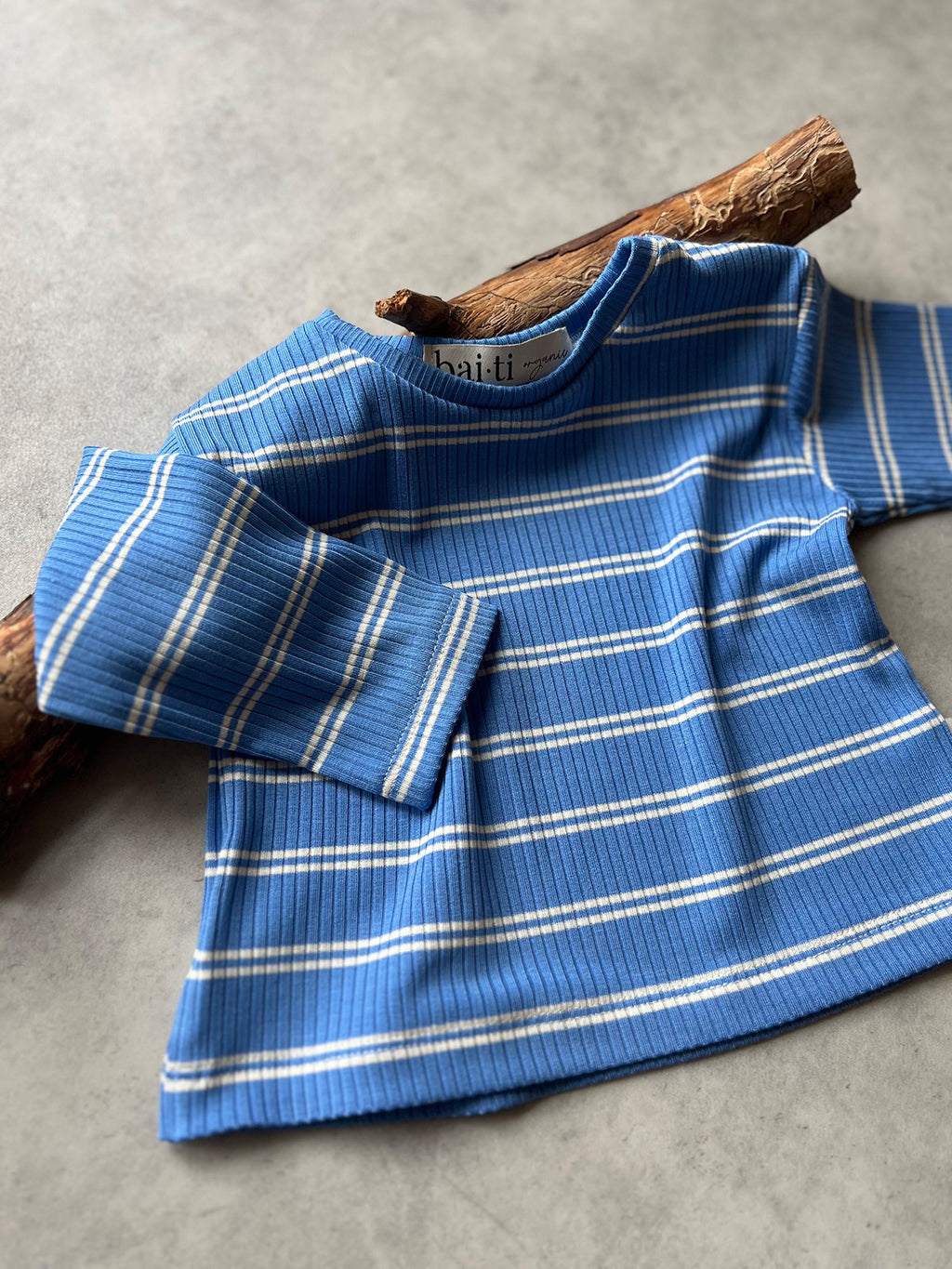 Longsleeve "Blue/White Stripes"