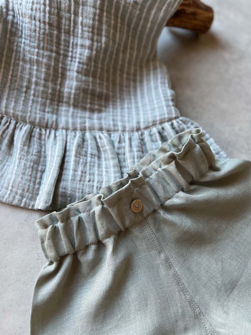 Leinen-Shorts