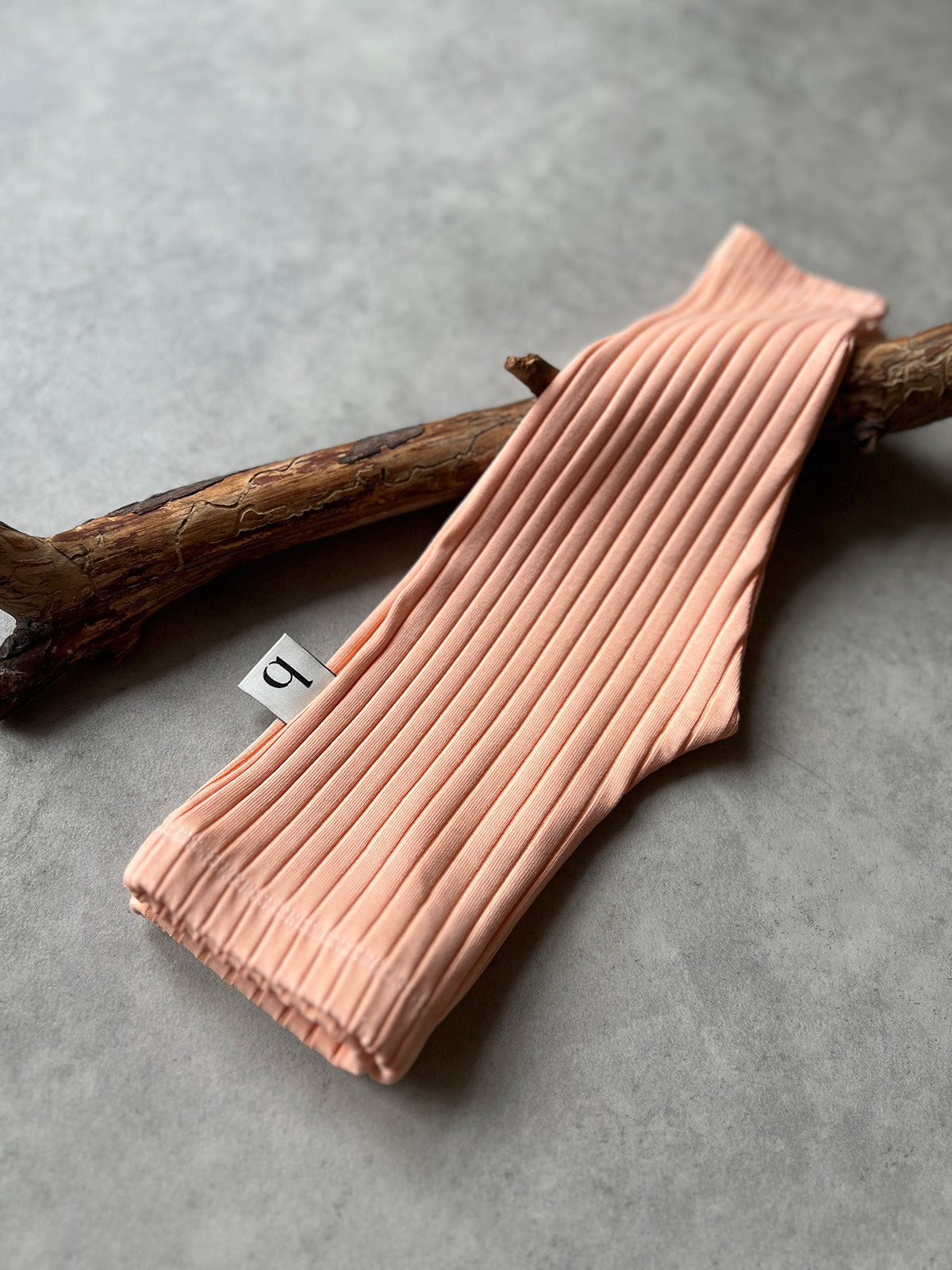 Rib-Strick-Leggings "Peachy"