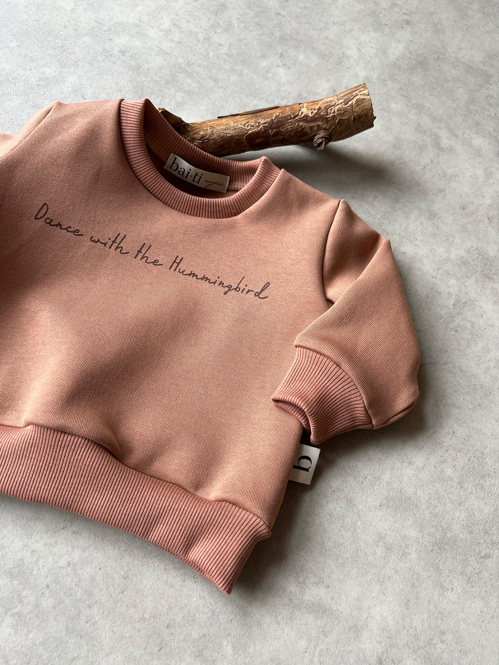 Sweater "Hummingbird", mocha