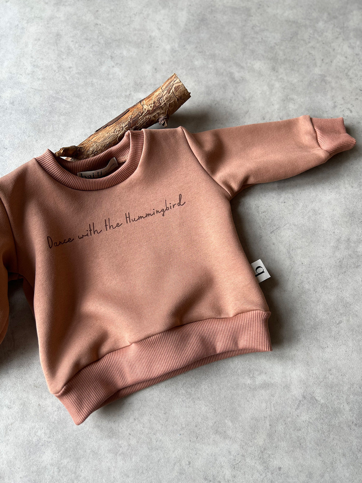 Sweater "Hummingbird", mocha