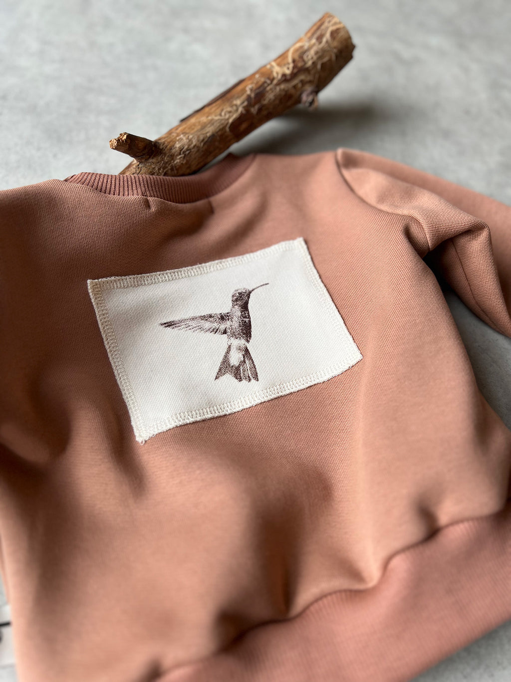 Sweater "Hummingbird", mocha