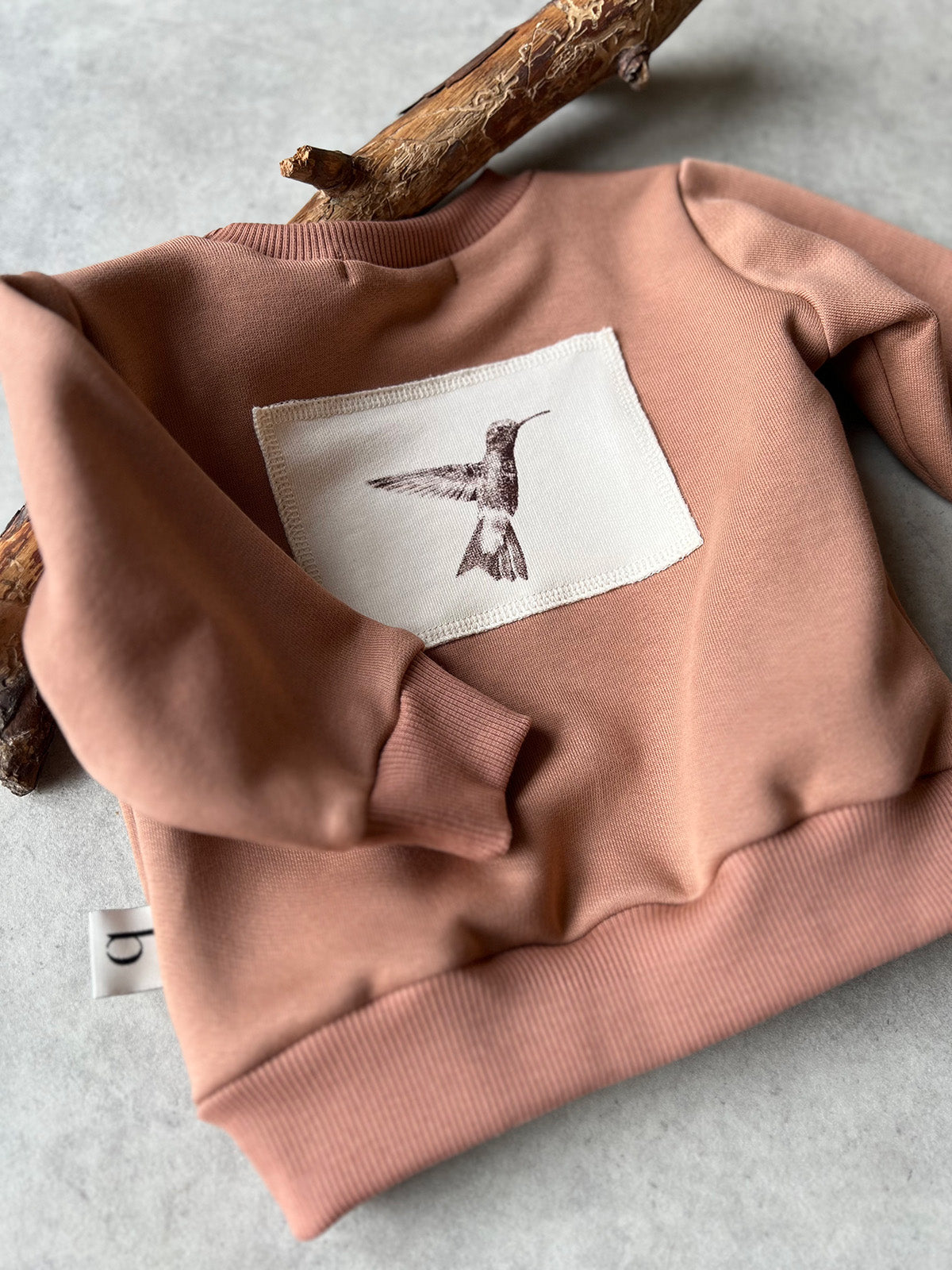 Sweater "Hummingbird", mocha