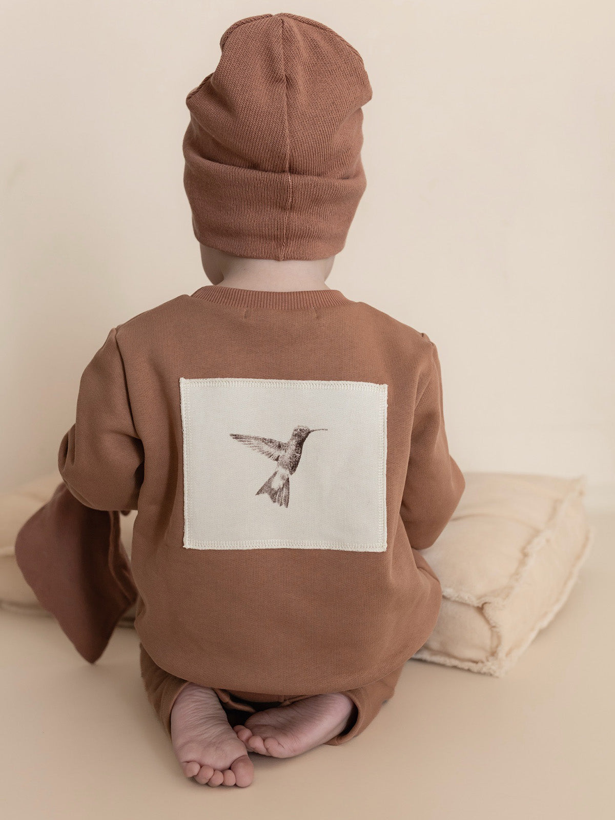 Sweater "Hummingbird", mocha