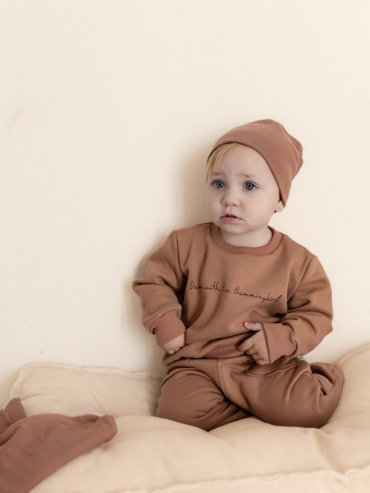 Sweater "Hummingbird", mocha