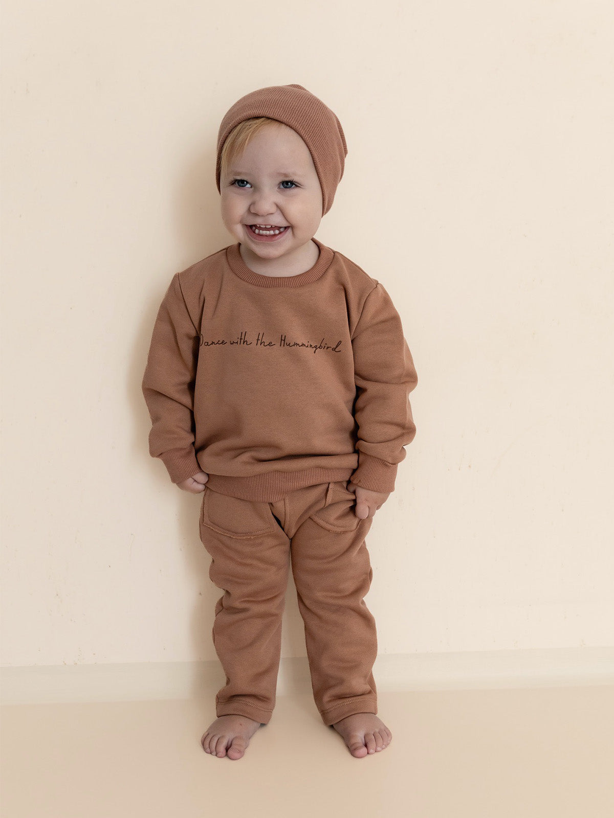 Sweater "Hummingbird", mocha