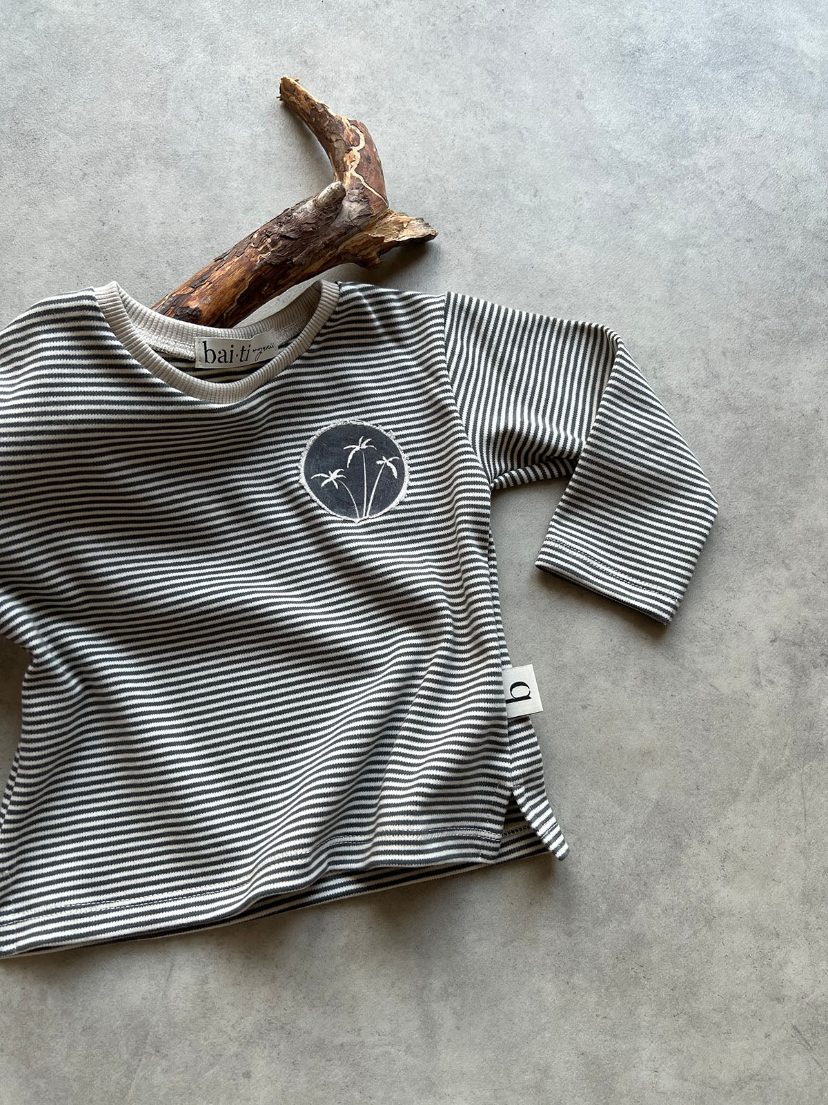 Longsleeve Striped "Palms"