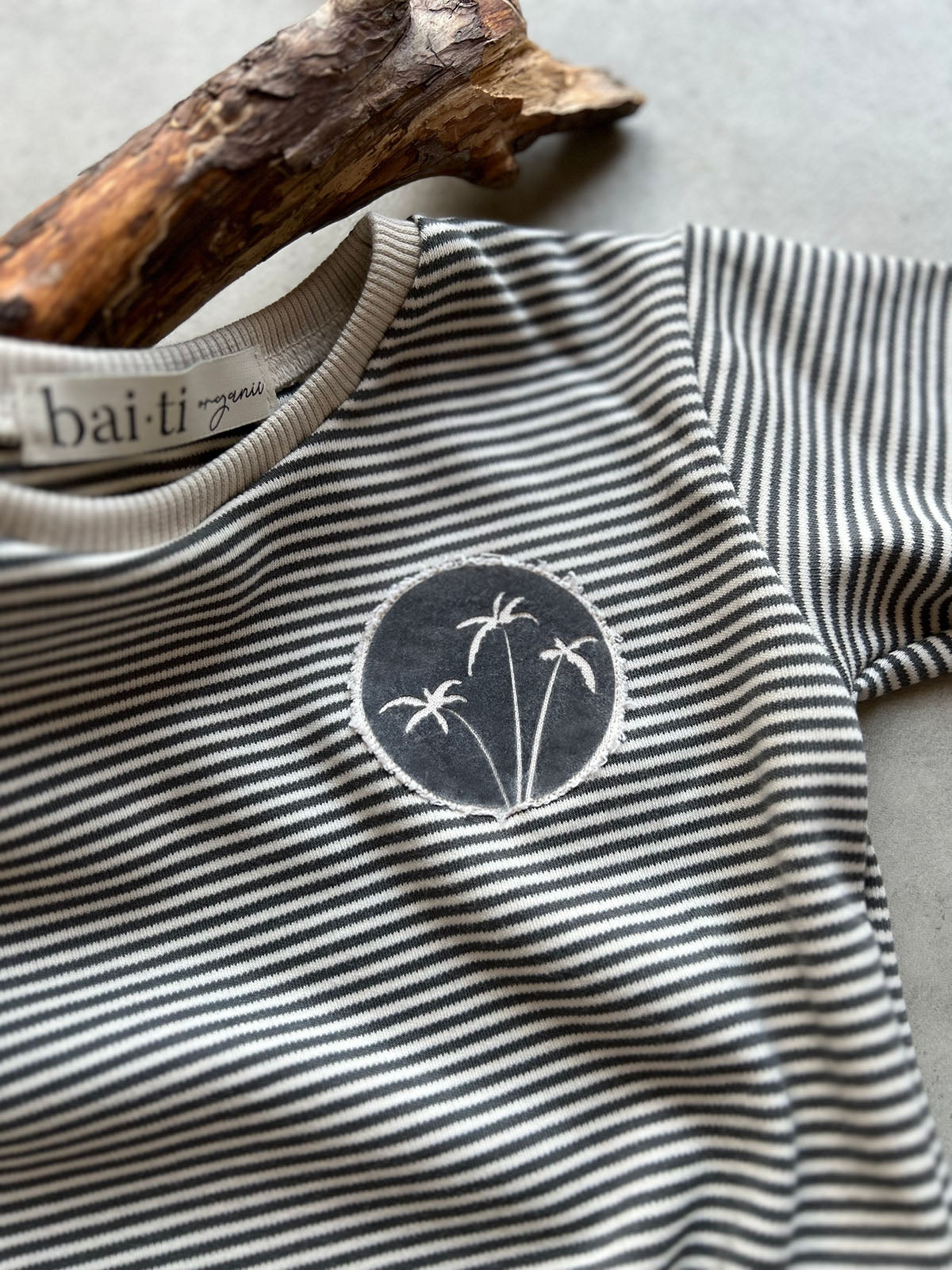 Longsleeve Striped "Palms"