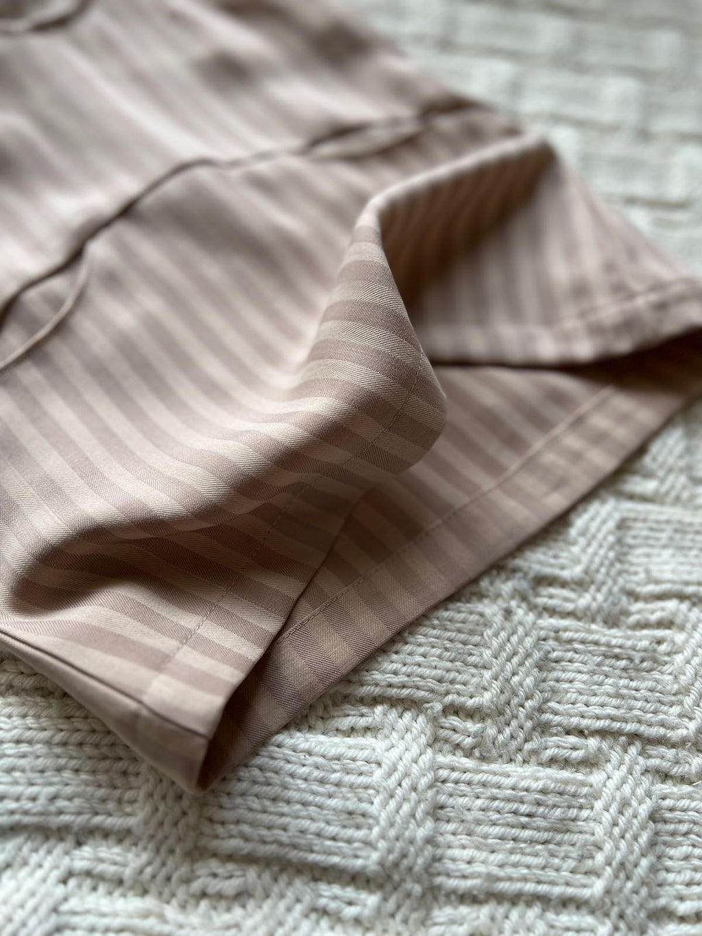 Striped Pinafore Kleid